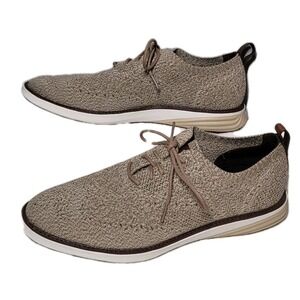 Cole Haan 13M C33108 Mens Grand Evolution Evo Oxfords Stitchlite Beige Lace Up